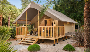 Nos tentes Lodge sur camping