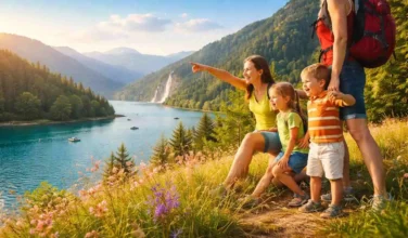 vacances avec enfant